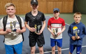 Finalister i u14-double